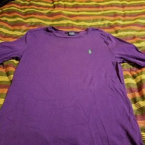 Purple shirt